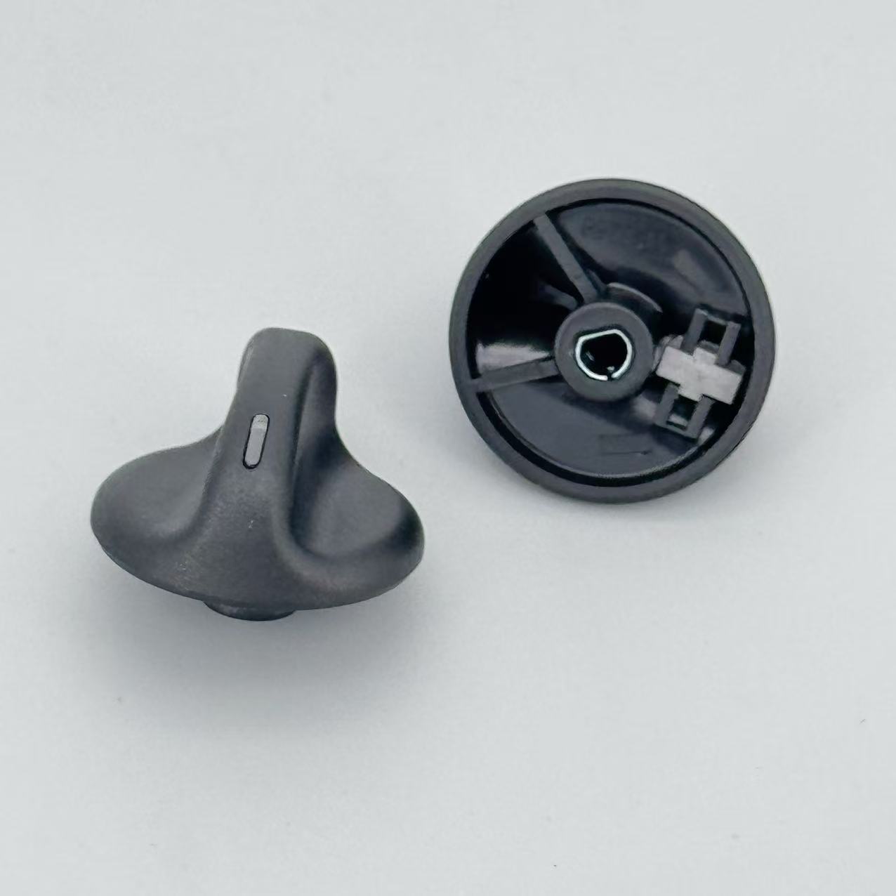 The angle of the translucent block is about 30 degrees. 07-11 Ford pickup truck headlight knob 7L5Z-11666-AA