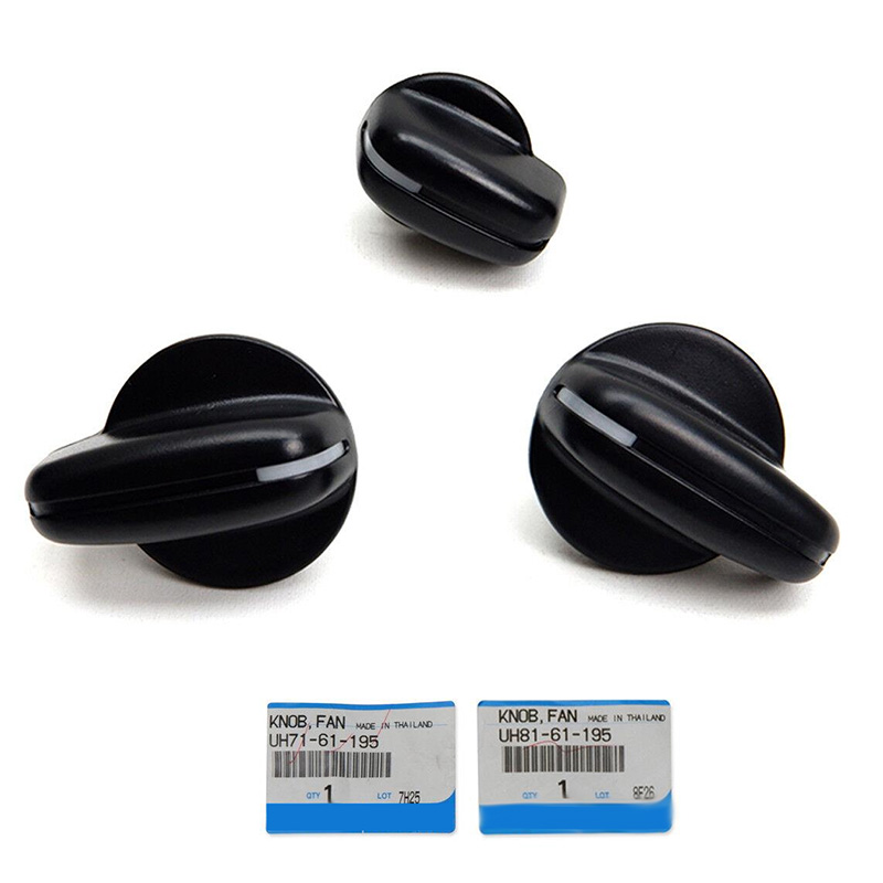 Heater Fan Knob Set Black For Mazda Ford Fighter B2500 B2600 1998 2005