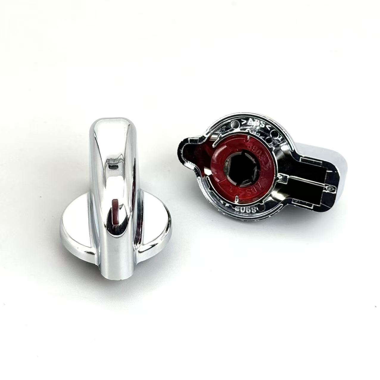 Electroplated 05 Phoenix air conditioning panel knob 96475201; 96470512; 991554MC;A22-57054-007; 96475202, FOR:chrome plastic A/C heater control knob amber accent Freightliner Century Coronado Columbia 05+ 96475201; 96470512; 991554MC;A22-5705
