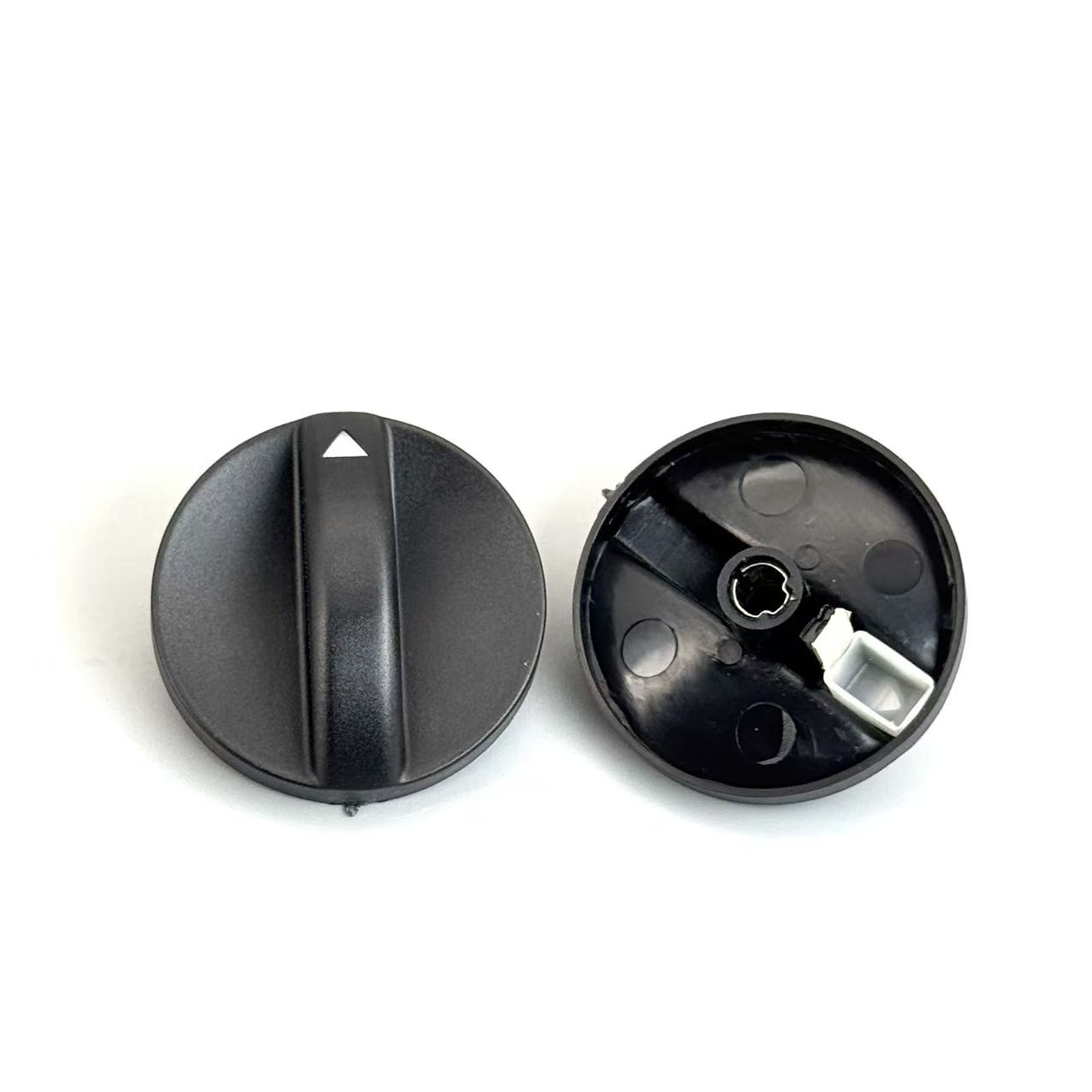 2003-2007 Corolla Airflow Knob Black Shell White Face White Light 55905-02170-2007 Corolla Heater Control Knob 55905-02170