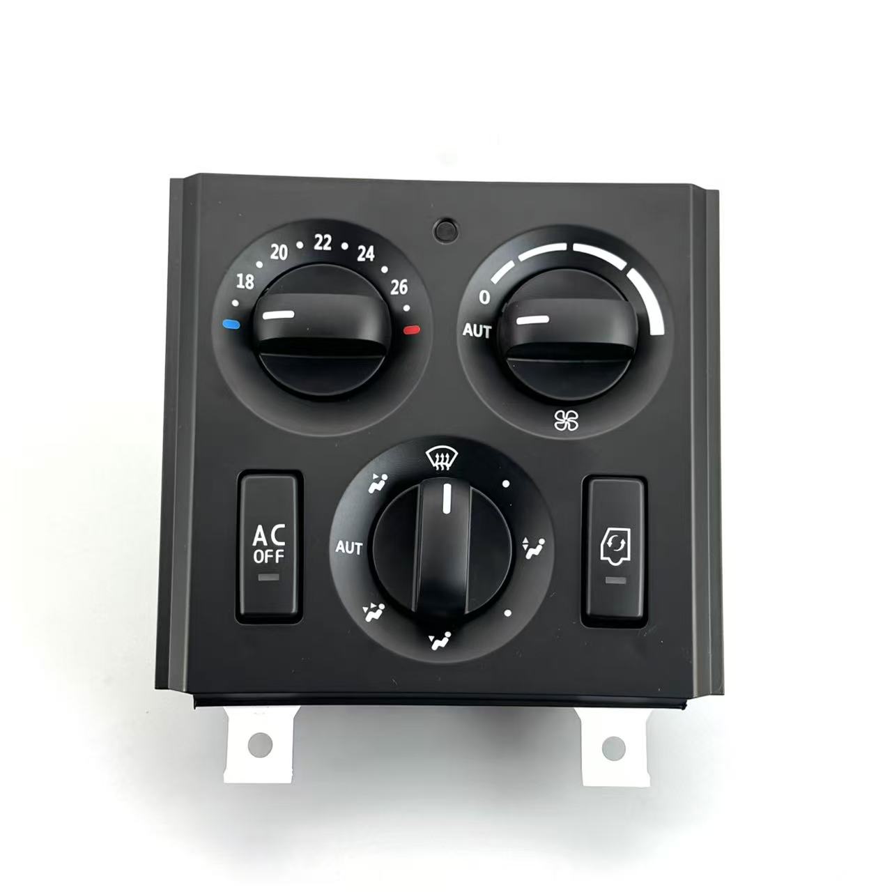 AC OFF 24V regular model suitable for Volvo automatic constant temperature air conditioning panel 21318121, AC OFF 24V Control Panel Combined Switch 20508582; 21318121; 21272395;   For Volvo Truck FM FH