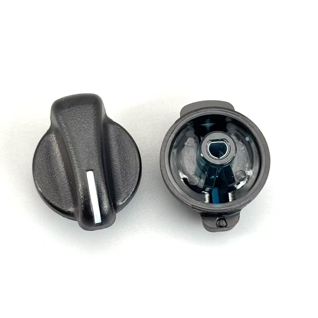 Jeep Knob Deep Blue White Face Black Shell 05011218AC; 5011218AA; 5011218AB;5011218，Black Control Knob Fan Speed Heater A/C For Jeep Wrangler TJ 99-06 5011218AA