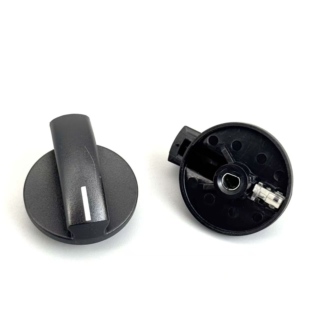 White light, white face, short legged, long tail, small snap spring headlight control knob 85 degrees 5C3Z-11661-AAA; 5C3Z11661AAA,FOR:04-07 Ford Climate/light/4x4 Control Knob 5C3Z11661AAA