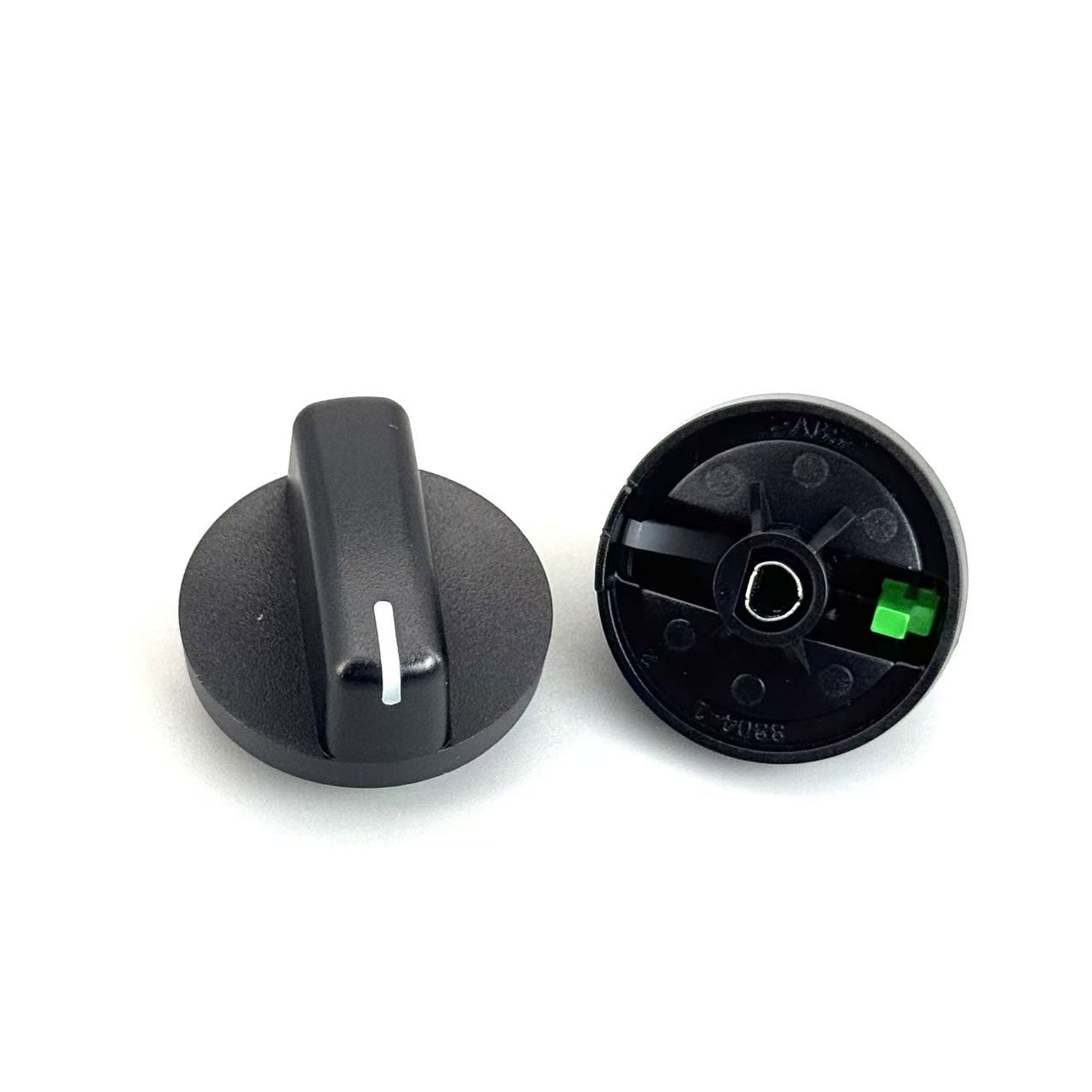 01-07 Ford Escape Mercury Mariner Heater Control Knob Black Shell White Face Green Light YL8Z18519-AA, 01-2007 Ford Escape Mercury Mariner Heater Control Knob