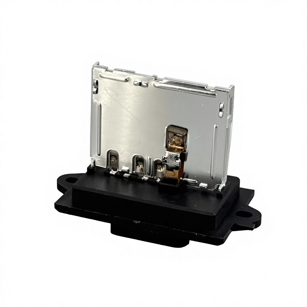 Suitable for: Nissan manual resistor, old Qida 27150- ED50A，Heater Blower Motor Fan Speed Control Resistor 27150-ED50A for Nissan Cube 2009-2010